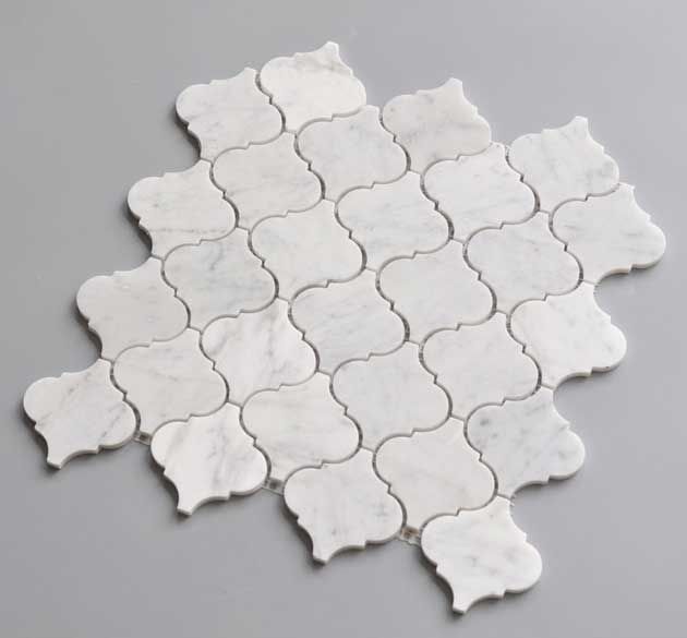Floor Mosaic Tile Kitchen Backsplash, Arabesque Tile Kitchen Floor